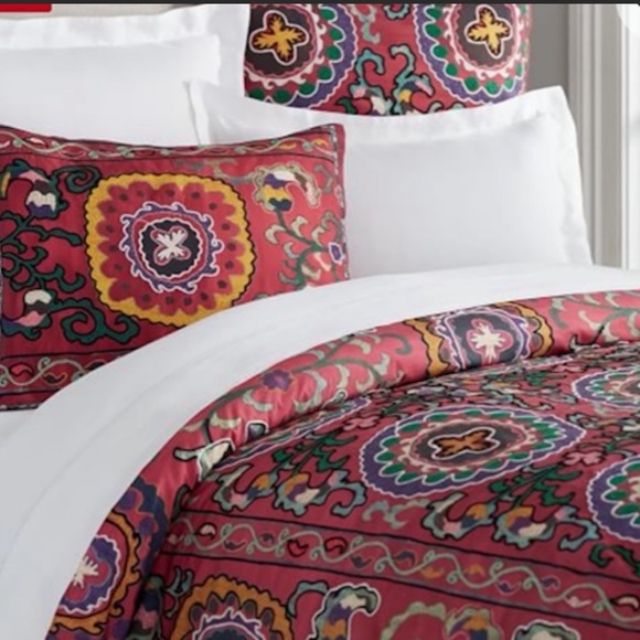 Pottery Barn Other - Pottery Barn Mikela Printed Duvet Cover